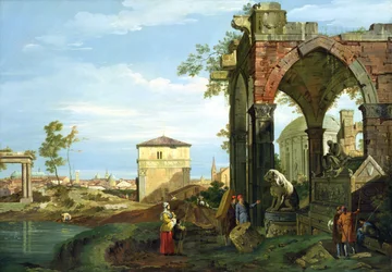 Capriccio mit Motiven aus Padua
